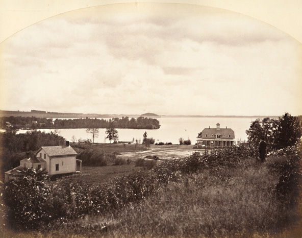 Group of Four Large Images of Saratoga Springs, New York