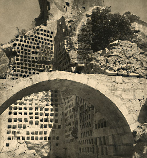 Laure Albin-Guillot - The Fortress at Les-Baux-de-Provence Laure Albin-Guillot - The Fortress at Les-Baux-de-Provence