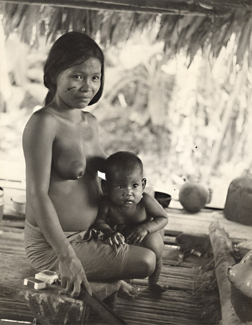 Anonymous - Asian Mother and Child