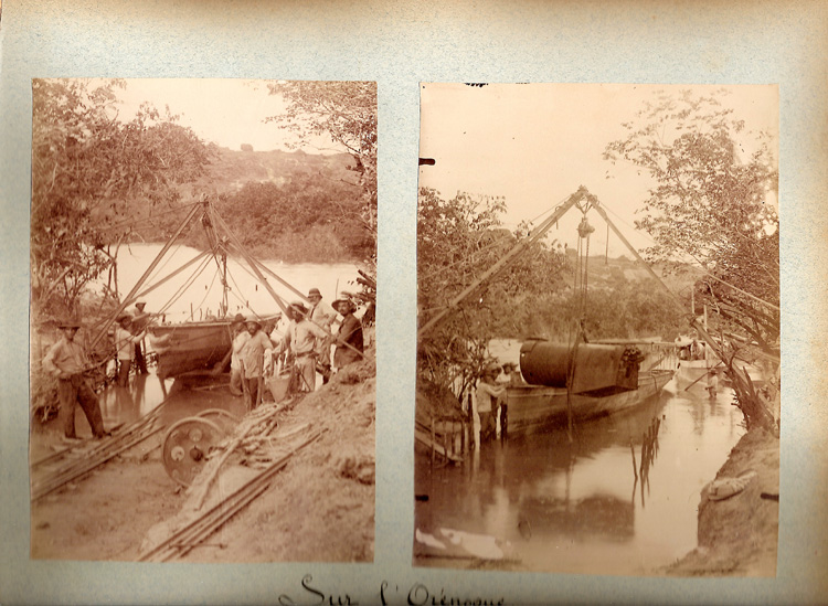 Jean Chaffanjon - Two Images of the Amazon, Venezuela (On the Orenoque or Orinoco River, a branch of the Amazon) Jean Chaffanjon - Two Images of the Amazon, Venezuela (On the Orenoque or Orinoco River, a branch of the Amazon)