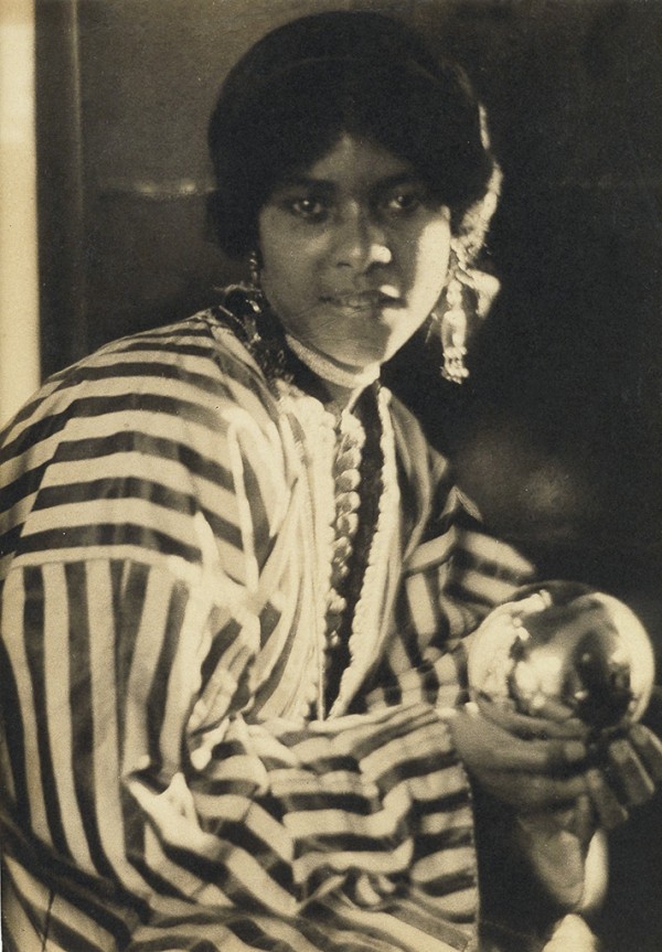 Baron Adolph de Meyer's waxed platinum print of Aida, a Maid of Tangier, was still available from Contemporary Works/Vintage Works.