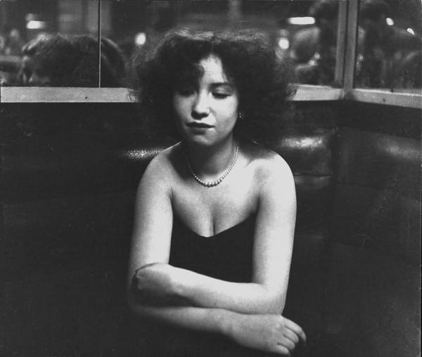Robert Doisneau's "Mademoiselle Anita a la Boule Rouge, Paris"