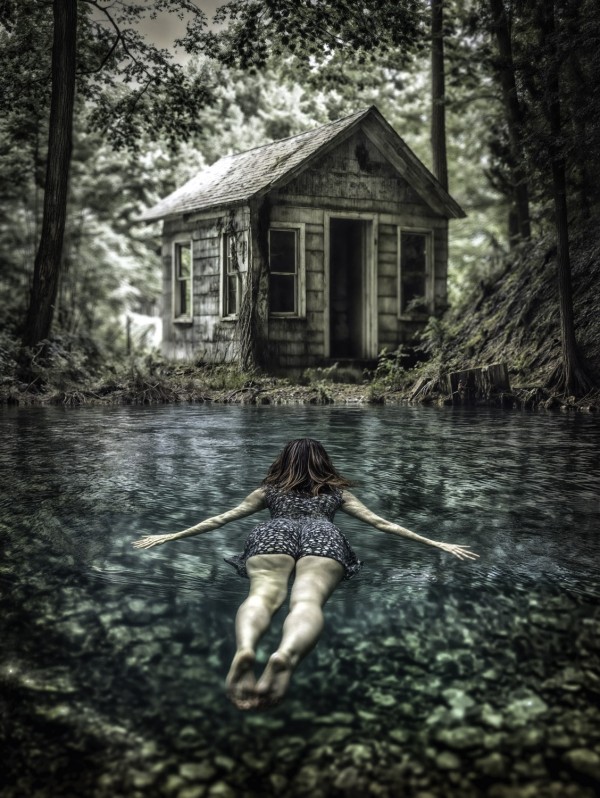 Weakened by Her Beauty. Pigment inkjet print on archival paper with QR code.