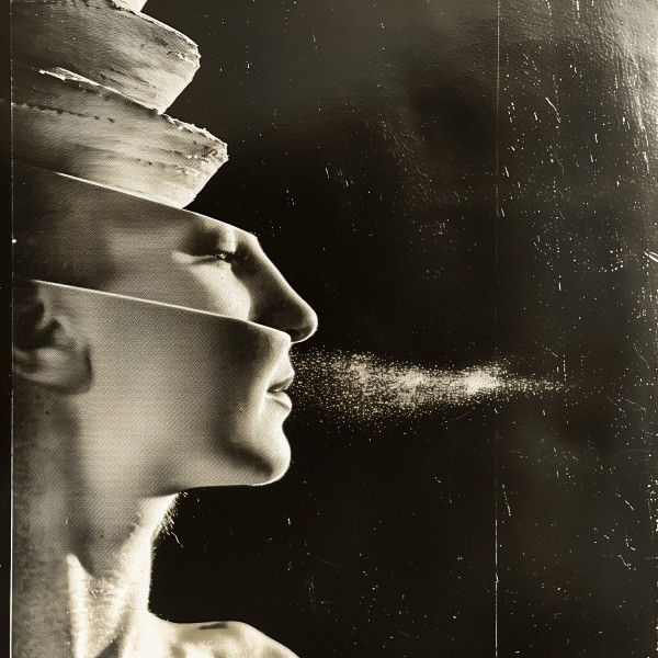 Self Secrets. Pigment inkjet print on archival paper with QR code.