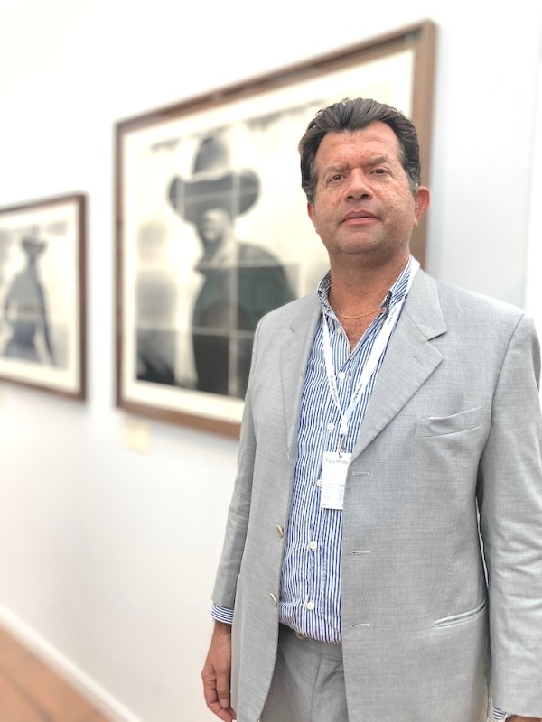 Roland Belgrave, Brighton and Hove, made his debut at the fair. Roland Belgrave, Brighton and Hove, made his debut at the fair.