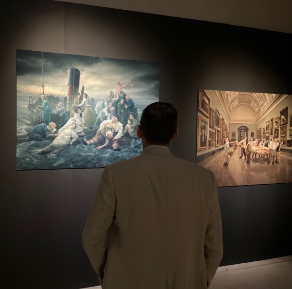 Works by Julia Fullerton-Batten, part of the exhibition London Lives.