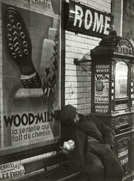 Brassai (Gyula Halasz), Metro Station, 1933-34