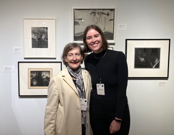 Deborah Bell with Sabrina Slavin. (Photo by Michael Diemar)