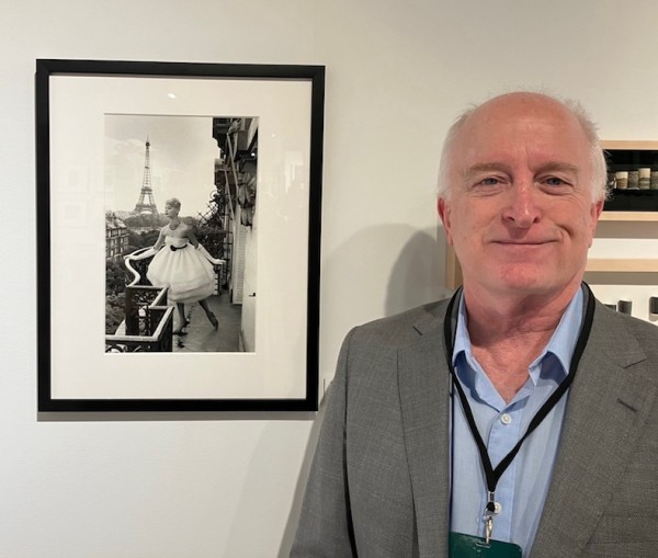 Daniel Miller of Duncan Miller Gallery. (Photo by Michael Diemar)