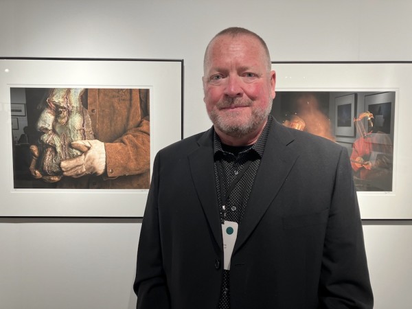 Sidney S. Monroe of Monroe Gallery. (Photo by Michael Diemar)