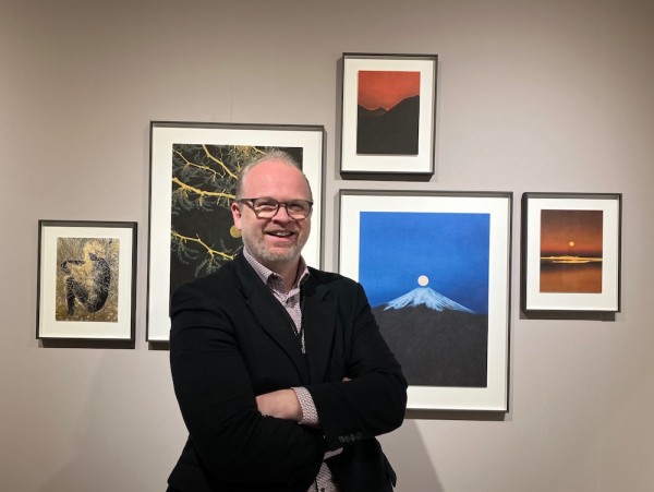 Martijn van Pieterson, IBASHO, and President of AIPAD. (Photo by Michael Diemar)