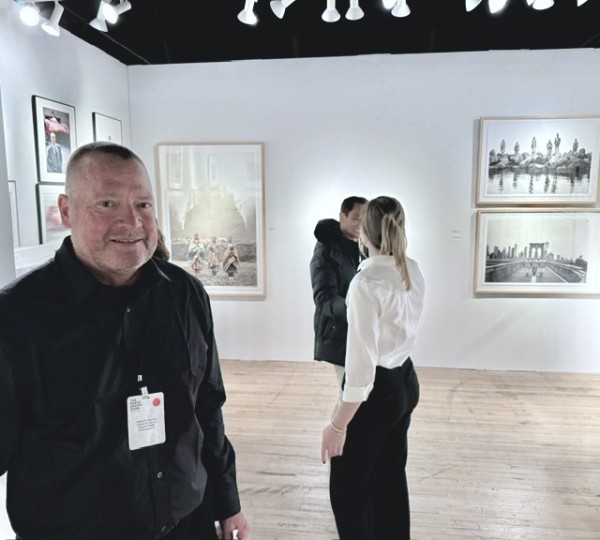 Sid Monroe of Santa Fe's Monroe Gallery reported good sales this year, even up from last year's excellent results. Sid Monroe of Santa Fe's Monroe Gallery reported good sales this year, even up from last year's excellent results.