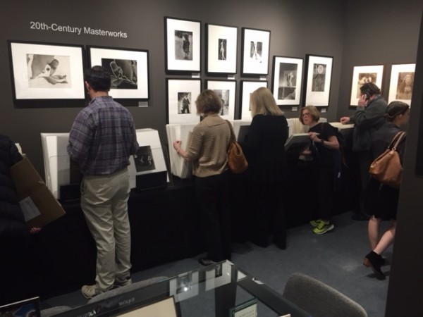 The booth at Contemporary Works/Vintage Works got some serious lookers.