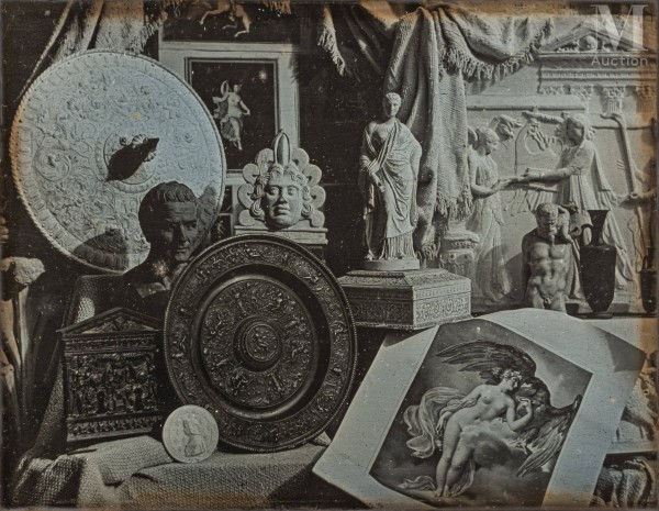 This stunning full-plate daguerreotype by Alphonse-Eugène Hubert, who was a member of the Daguerre studio, sold for nearly 530,000 euros to the Houston Museum of Art.