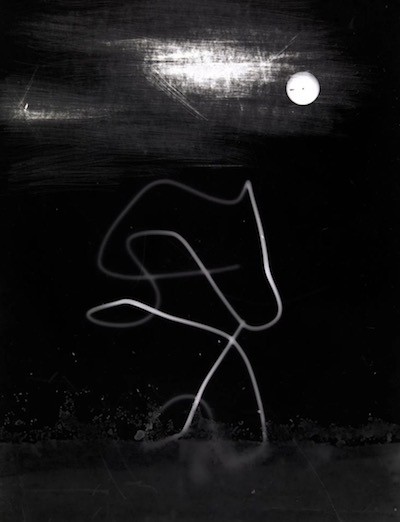 Dora Maar, Abstract Compositions, c.1980, 23.7 cm x 17.7 cm (9.33 in. x 6.96 in.), unique photogram, Gelatin silver print. Courtesy of the Dora Maar Estate.
