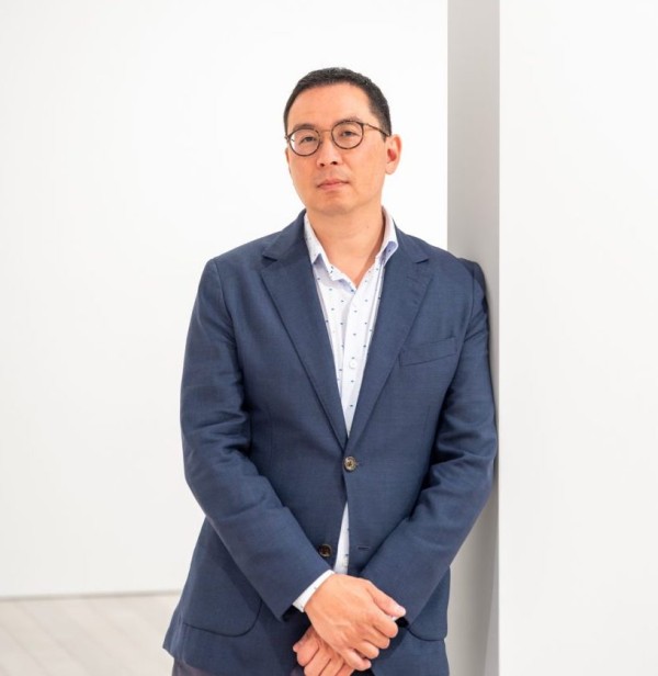 Joshua Chuang. (Photo by Owen Conway. Image courtesy Gagosian.)