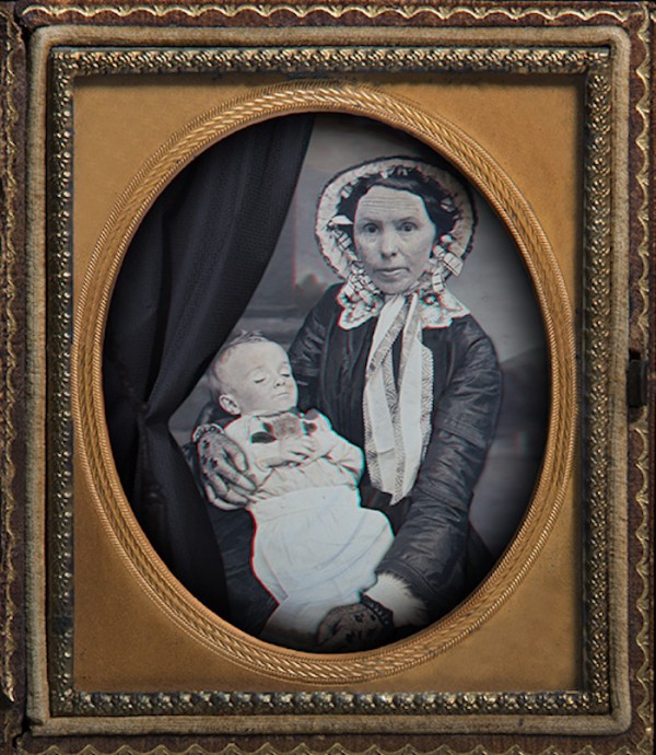 A still from animated short film,"Five Animated Daguerreotypes In 3-D" by Claudia Kunin