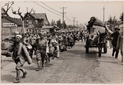 Henri Cartier-Bresson, Active Nanking. Refugees Leaving the City after the Government Had Fled, 1949. Gift of Lee Marks and John C. DePrez Jr. Photo courtesy Eskenazi Museum of Art, Indiana University.