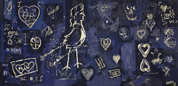 "Nocturne", the immense Brassai tapestry made in 1968 up for auction at Millon.