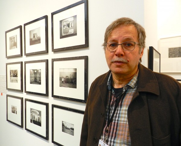 Stephen Daiter at his booth.