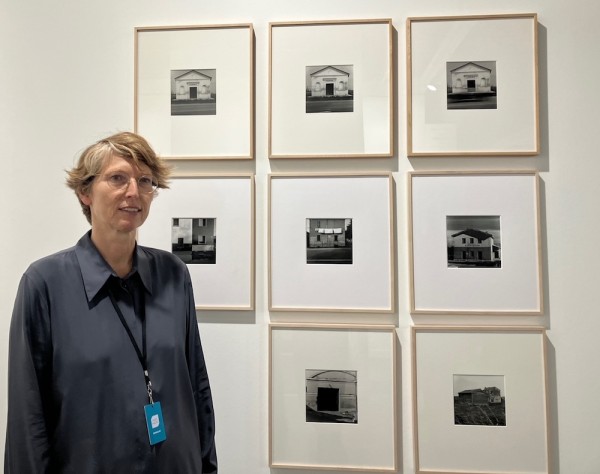 Charlotte Schepke, Large Glass, with Guido Guidi.