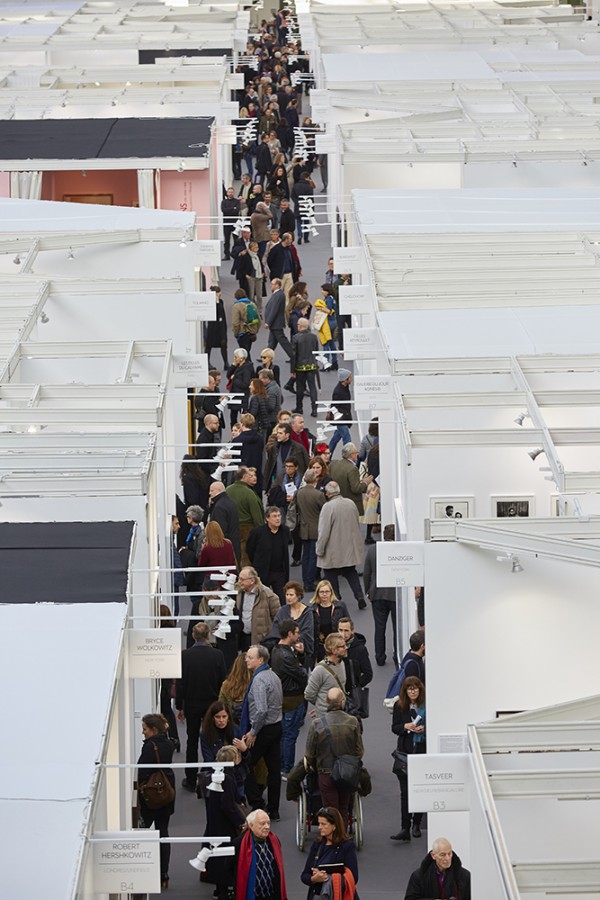 Opening day at Paris Photo