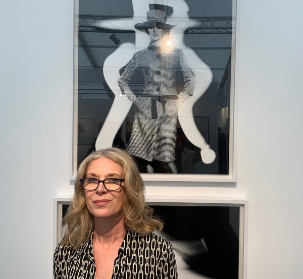 Grob Gallery's Louise Grob went big again. (Photo by Michael Diemar)