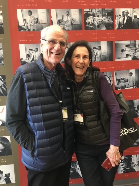 Gene and Susan Spiritus at the Center for Creative Photography's program Legacy of Light in 2020. Susan's husband Gene has been her biggest cheerleader and supporter.