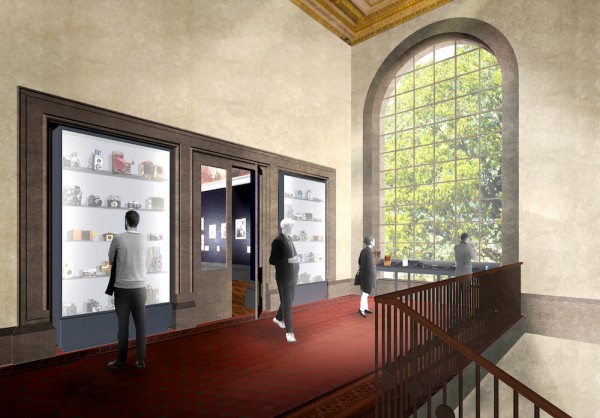 V&A Photography Centre - Render of Room 108 © David Kohn Architects